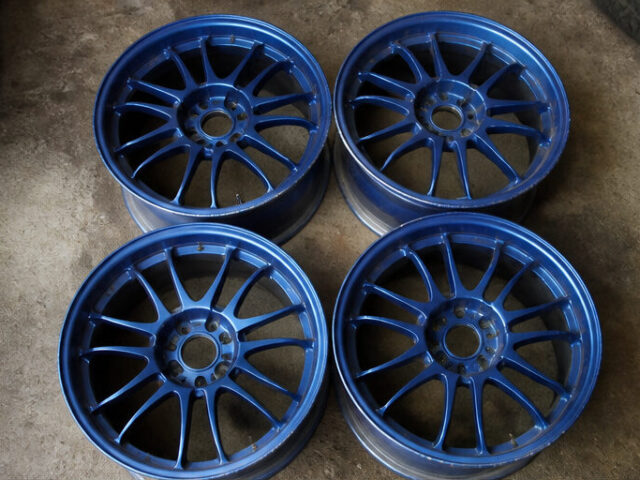 Set of 4 Work alloy wheels — good condition