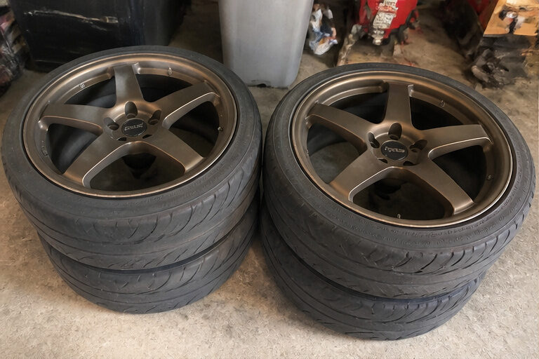 Rays Gram Lights 57DR 18インチ 4本 ホイールパーツ